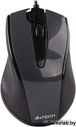 Мышь A4 V-Track Padless N-500FS черный оптическая (1000dpi) USB (4but)