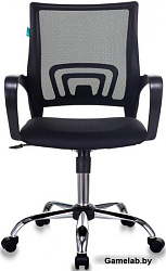 Кресло Бюрократ CH-695NSL черный TW-01 сиденье черный TW-11 крестовина металл хром