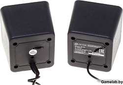 Колонки Oklick OK-331 2.0 черный 6Вт