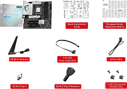 MSI Материнская плата MSI B860M GAMING PLUS WIFI B860, LGA1851, 4*DDR5, 4*PCIEx16, 3*M.2, 1*TypeC, 1