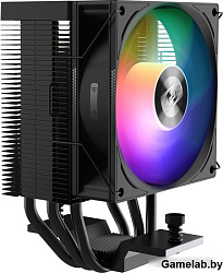 Кулер PCCooler R300 ARGB BK S115X/1200/1700/AM4/AM5 (TDP 150W, 90mm ARGB Fan, 3 тепловые трубки 6мм,