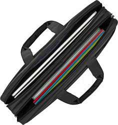 Сумка для ноутбука 17.3" Riva 8257 черный полиэстер