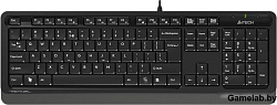 Клавиатура A4 FStyler FK10 черный/серый USB