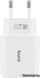 Сетевое зар./устр. Buro BUWH1 15.5W 3.1A 2xUSB универсальное белый (BUWH15S200WH)