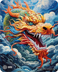 Коврик для мыши Cactus Colorful Dragon 300x250x3мм (CS-MP-D07M)