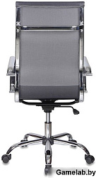 Кресло руководителя Бюрократ CH-993 черный M01 сетка крестовина металл хром
