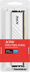 ADATA 32GB ADATA DDR4 3600 U-DIMM XPG SPECTRIX D35G RGB Gaming Memory AX4U360032G18I-SWHD35G black