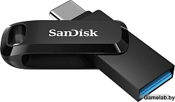 Флеш Диск Sandisk 128Gb Ultra Dual Drive Go SDDDC3-128G-G46 USB3.1 черный