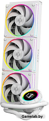 Система водяного охлаждения ID-Cooling SL360 WHITE Soc-AM5/AM4/1151/1200/2066/1700 4-pin 14-30dB Al+
