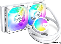 Система водяного охлаждения Valkyrie A240 ARGB White / 2x120mm ARGB fans, 230W TDP, 32.8dBA / HW A24