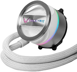 Система водяного охлаждения Valkyrie Dragonfang 240 White / 2x120mm ARGB fans, 250W TDP, 29dBA / HW 