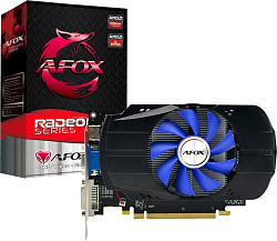 Afox R7 350 Single Fan AFR7350-2048D5H4-V3  2GB GDDR5 128bit VGA DVI HDMI RTL{30} (784238)