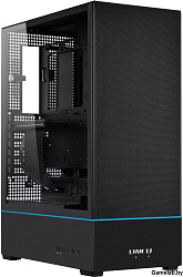 Корпус MidiTower Lian Li SUP 01 Black RGB (ATX, без БП, ARGB, 2xUSB3.2 Type-A + USB3.2 Type-C) (G99.