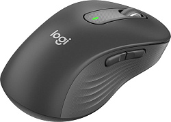 Мышь Logitech M650 L Left графитовый оптическая (4000dpi) silent беспроводная BT/Radio USB (4but)