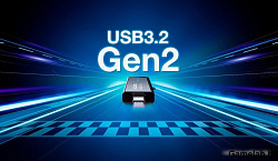 ADATA 1TB USB 3.2 Gen2 AELI-UE800-1T-CSG Up to 1,000/1,000MB/s,( backward compatible with USB 3.2 Ge