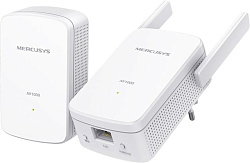 Сетевой адаптер Powerline Mercusys MP510 KIT N300 Gigabit Ethernet (ант.внеш.несъем.) 2ант. (упак.:2