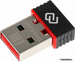 Сетевой адаптер WiFi Digma DWA-N150C N150 USB 2.0 (ант.внутр.) 1ант. (упак.:1шт)