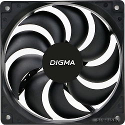 Вентилятор Digma DFAN-120-9 120x120x25mm 3-pin 4-pin (Molex)23dB 120gr Ret