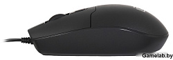 Мышь Оклик 147M V2 USB черный оптическая (2000dpi) USB для ноутбука (4but) 1580834