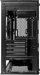 Корпус 1STPLAYER TRILOBITE T3-G Black / mATX, TG / 4x 120mm LED fans inc. / T3-G-BK-4F1