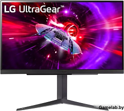 Монитор LG 27" UltraGear 27GR83Q-B черный IPS LED 16:9 HDMI матовая HAS Piv 1000:1 400cd 178гр/178гр