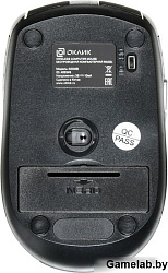Мышь Oklick 635MB черный оптическая (1600dpi) беспроводная BT3.0 (5but)
