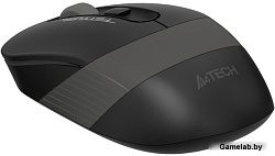 Мышь A4 Fstyler FG10 черный/серый оптическая (2000dpi) беспроводная USB (3but)