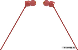 Наушники JBL Гарнитура T110, красная