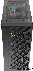 Корпус Azza Spectra черный без БП ATX 7x120mm 2x140mm 2xUSB2.0 1xUSB3.0 audio bott PSU