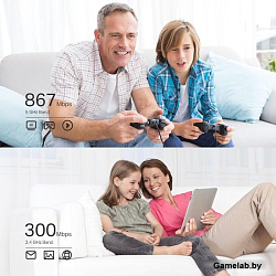 Сетевой адаптер WiFi TP-Link Archer T4E PCI Express (ант.внеш.съем) 2ант.