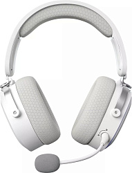 Наушники с микрофоном GMNG GG-HS405W белый мониторные BT/Radio/3.5mm оголовье (1899880)