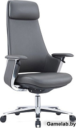 Кресло руководителя Cactus CS-LBK-KYOTO кожа с подголов. крестов. алюминий