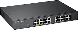 Smart L2 коммутатор PoE+ Zyxel GS1900-24EP, rack 19", 24xGE (12xPoE+), бюджет PoE 130 Вт