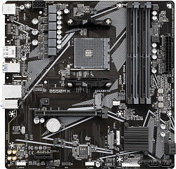 Материнская плата Gigabyte B550M K Soc-AM4 AMD B550 4xDDR4 mATX AC`97 8ch(7.1) GbLAN RAID+HDMI