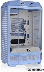 Корпус Thermaltake The Tower 300 Hydrangea голубой без БП miniITX 7x120mm 5x140mm 2xUSB3.0 audio bot