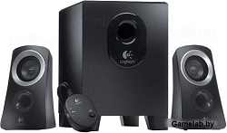Колонки Logitech Z-313 2.1 черный 25Вт