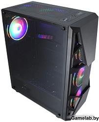 Корпус Formula CL-3303B RGB черный без БП ATX 6x120mm 2xUSB2.0 1xUSB3.0 audio bott PSU