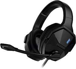 Наушники с микрофоном Acer OHW312 черный 2м мониторные USB оголовье (ZL.HDSEE.007)