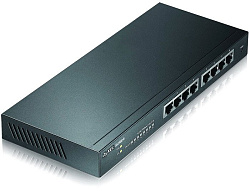 Smart L2 коммутатор Zyxel GS1900-8, 8xGE, настольный, бесшумный
