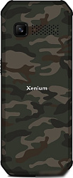 Мобильный телефон XENIUM X300 зеленый моноблок 1.77" 128x160 Nucleus 0.3Mpix GSM900/1800 MP3