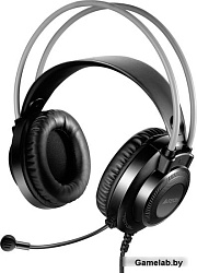 Наушники с микрофоном A4Tech Fstyler FH200i серый 1.8м накладные оголовье (FH200I GREY)