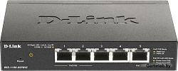 D-Link DGS-1100-05PDV2/A1A, L2 Smart Switch with 4 10/100/1000Base-T ports and 1 10/100/1000Base-T P