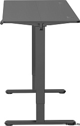 Стол для компьютера Cactus CS-EDL-BBK столешница ДСП черный каркас черный 160x71x60см