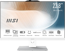 Моноблок MSI Modern AM242P 1M-1020XRU 23.8" Full HD Core 7 150U (1.8) 16Gb SSD512Gb Graphics noOS Gb