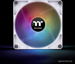 Вентилятор Thermaltake CT120 Sync ARGB белый 4-pin 25.8dB Ret (CL-F153-PL12SW-A)