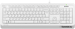 Клавиатура A4 Fstyler FK10 белый/серый USB