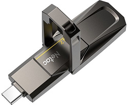 Netac US5 1TB USB3.2+TypeC Solid State Flash Drive, up to 550MB/500MB/s