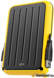 Жесткий диск Silicon Power USB 3.0 2TB SP020TBPHD66SS3Y Armor A66 2.5" желтый