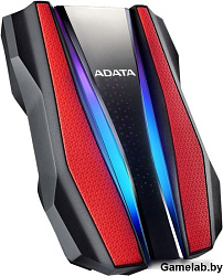 Жесткий диск USB3.2 2TB EXT. 2.5" RED AHD770G-2TU32G1-CRD ADATA