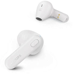 Гарнитура внутриканальные Philips TAT1138WT/00 белый беспроводные bluetooth в ушной раковине